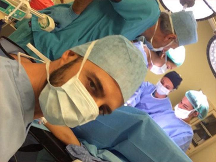 Gökhan Özen eşinin doğumuna girdi G5