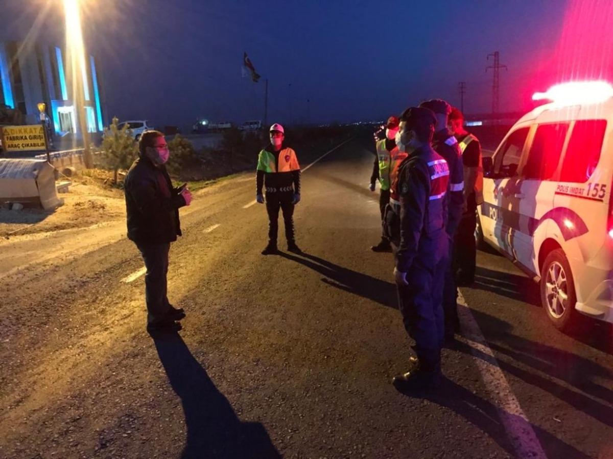 Kaymakam uygulama yaptı