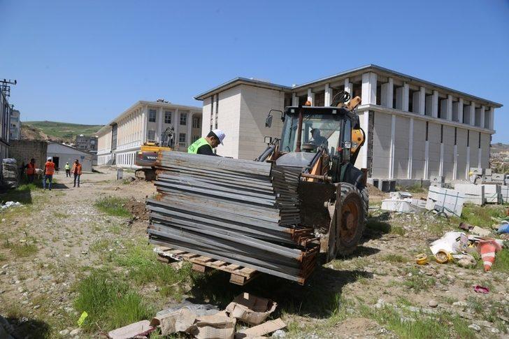 Cizre Belediyesi yeni hizmet binası ve Kültür Merkezinin inşaatına başlandı G2