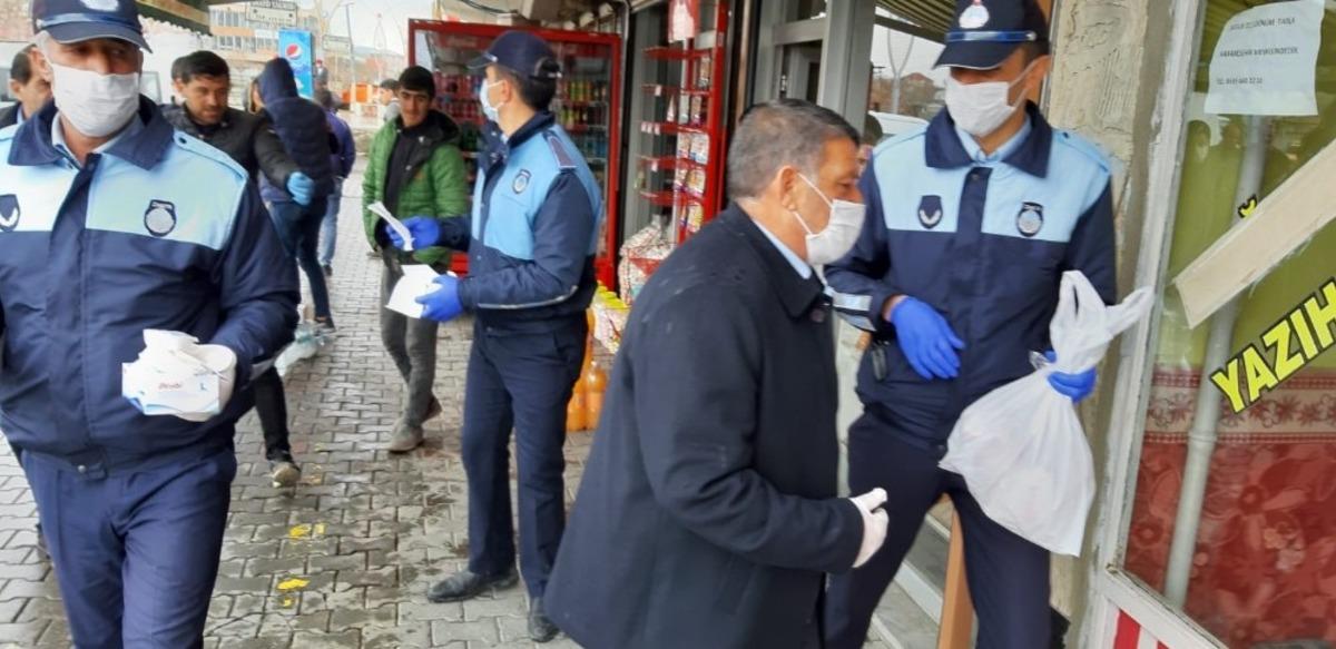 &Ccedil;aldıran Belediyesinden korona vir&uuml;s denetimi