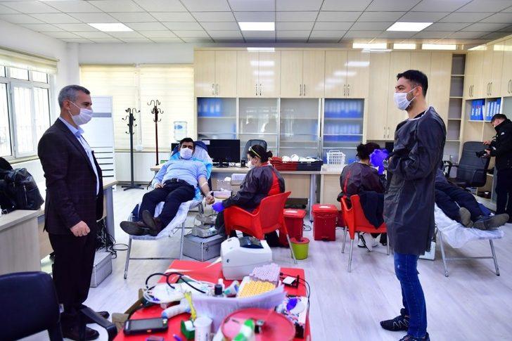 Yeşilyurt’ta kan bağış kampanyasına destek G1