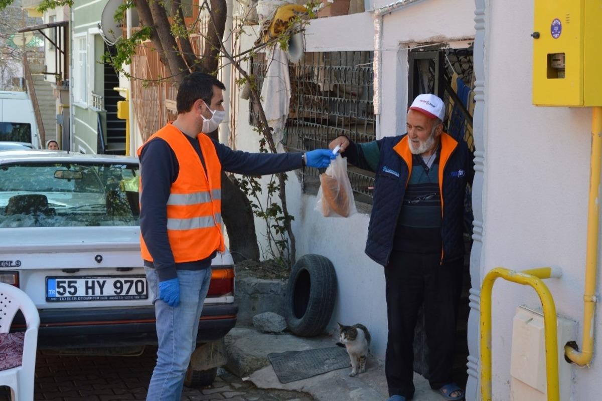 Havza Vefa Sosyal Destek Grubu 885 kişiye ulaştı