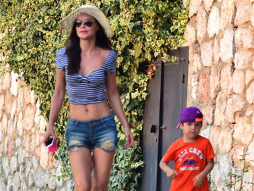 Ebru Şallı'nın Bodrum gezintisi