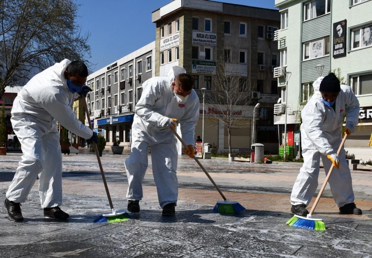 Kestel&rsquo;de dezenfekte &ccedil;alışmalarında 12&rsquo;inci tur
