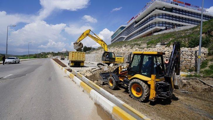 Petrol Caddesinde düzenleme ve genişletme çalışması G1