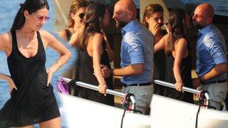 Yasemin ile İzzet Özilhan hasret giderdi