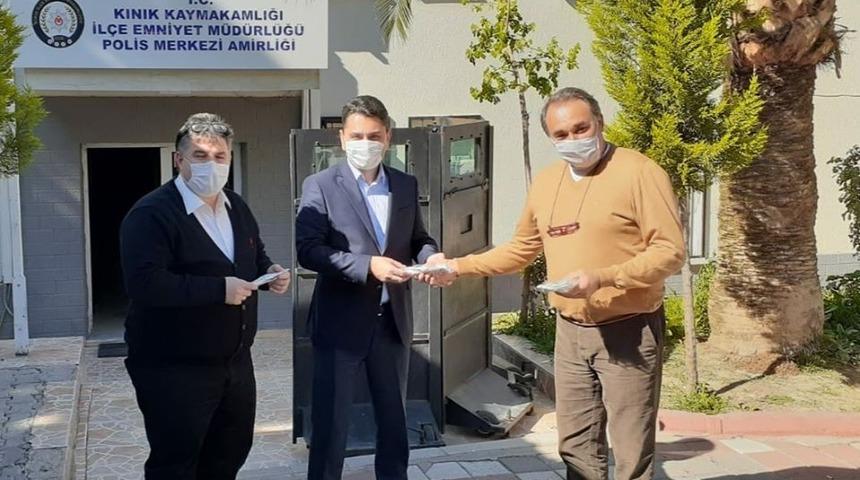 Kınıklı iş adamından korona virüsü ile mücadeleye destek