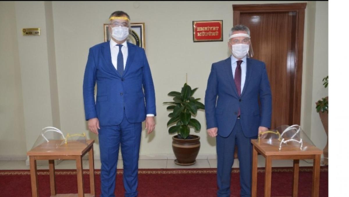 Van Emniyet M&uuml;d&uuml;rl&uuml;ğ&uuml;ne siperlik maske desteği