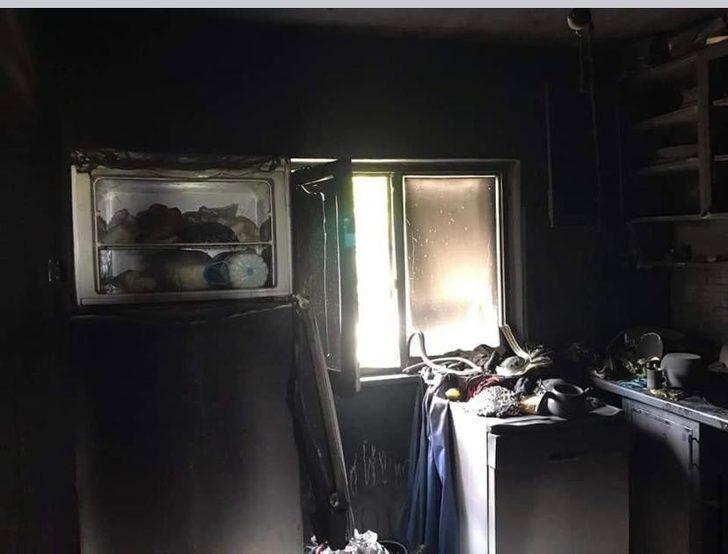 Şizofren şairin evi küle döndü G1