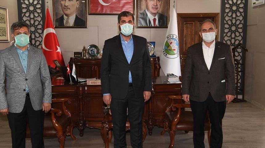 Muş Belediyesi personellerinden &lsquo;Biz Bize Yeteriz T&uuml;rkiyem&rsquo; kampanyasına destek