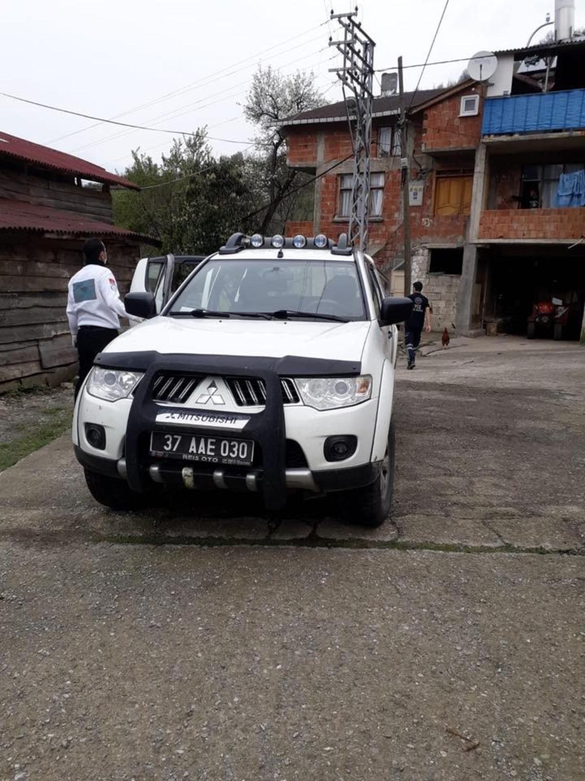 Cide&rsquo;de K&Ouml;YDES ekiplerinden sağlık ekiplerine destek