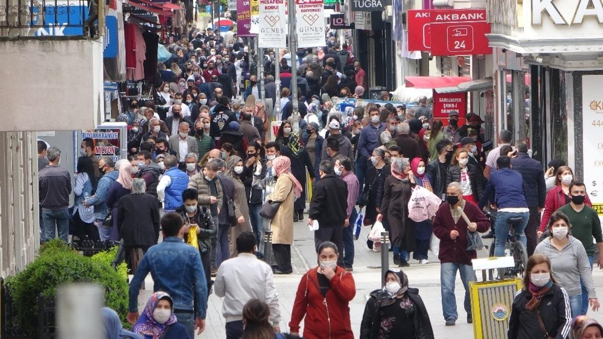 Samsun&rsquo;da sokaklar doldu taştı