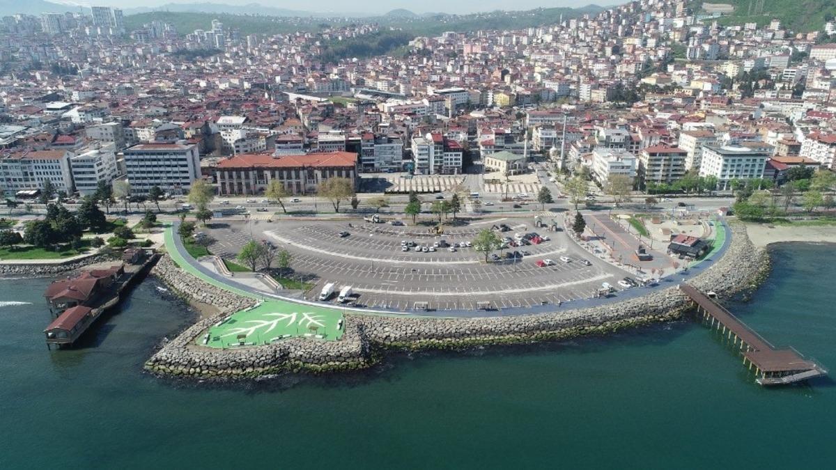 Altınordu&rsquo;da Ayışığı otoparkı ağa&ccedil;landırılıyor