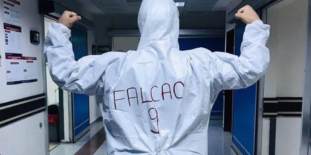 Falcao'dan T&uuml;rk doktora teşekk&uuml;r