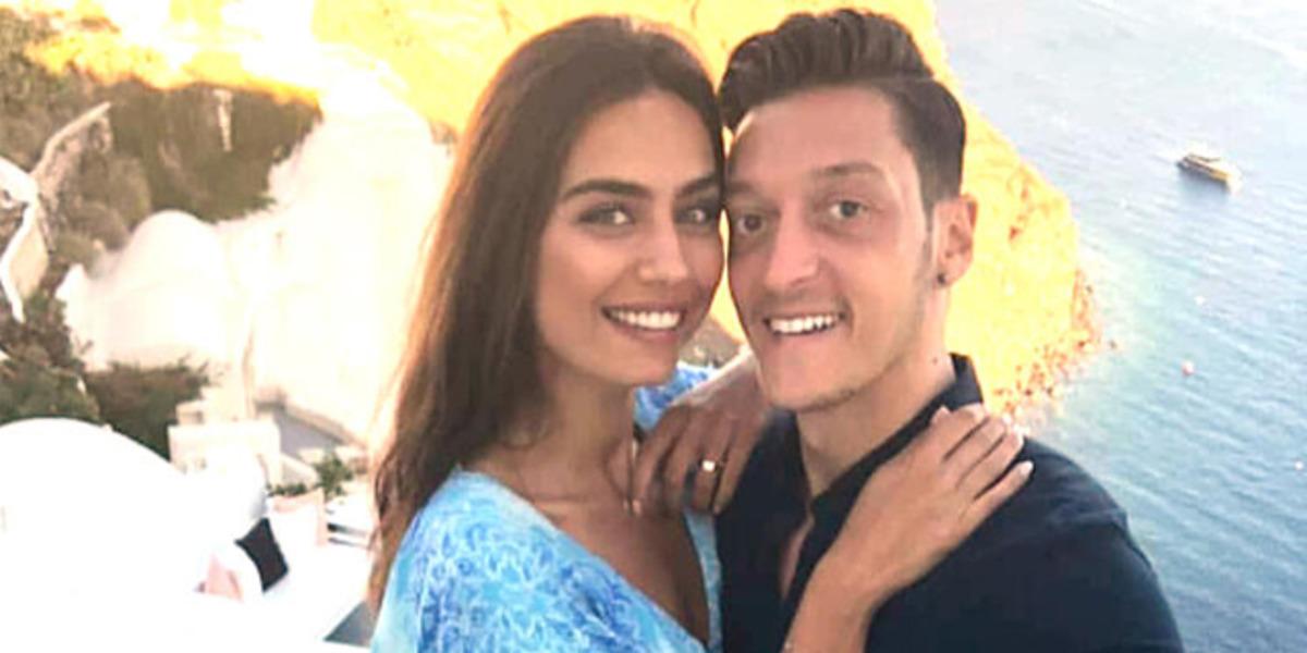 Mesut &Ouml;zil ve Amine G&uuml;lşe &ccedil;iftine rekor teklif!