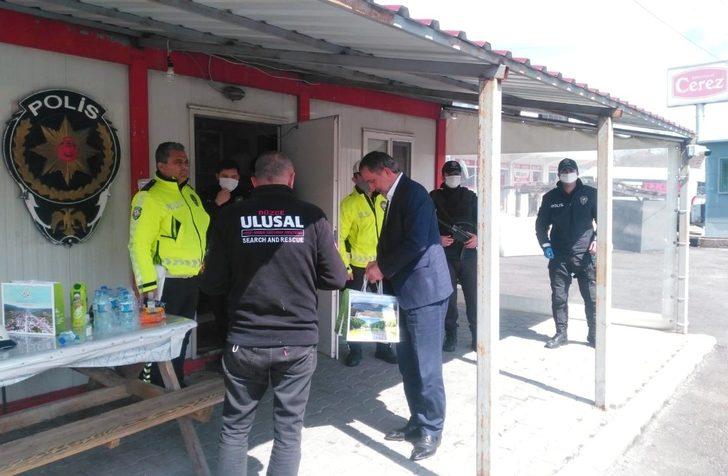 Başkan Şahin’den denetleme noktasına ziyaret G1