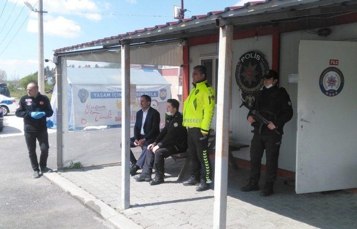 Başkan Şahin’den denetleme noktasına ziyaret G2