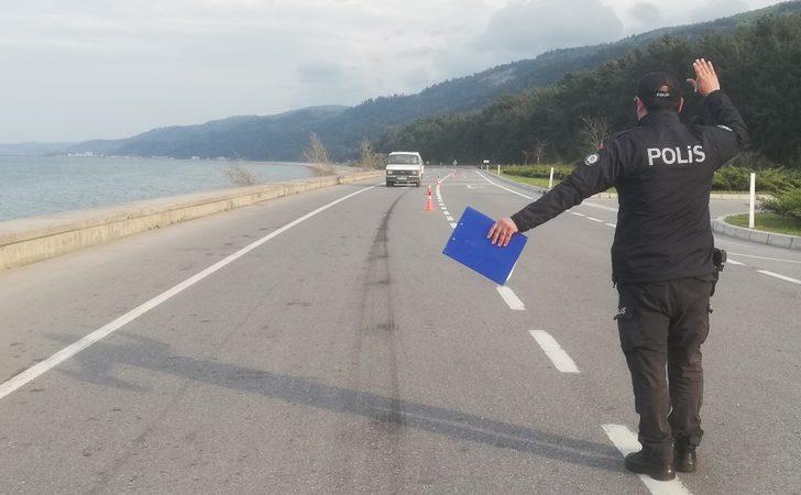 Samsun-Sinop il sınırında denetimler sürüyor G3