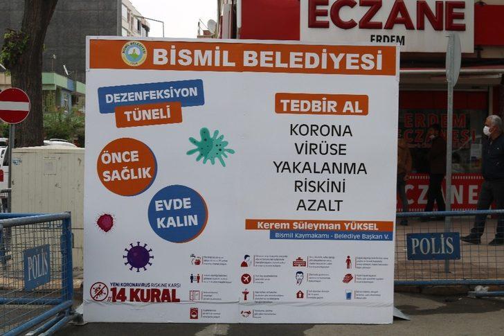 Bismil’de dezenfeksiyon tünelleri hizmete girdi G3