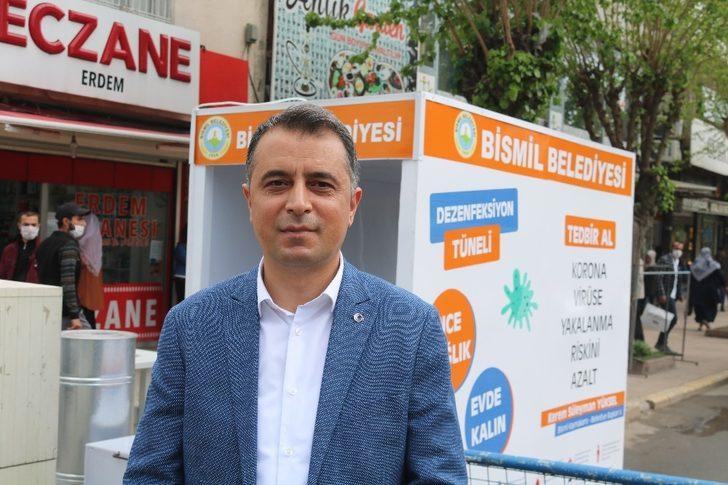 Bismil’de dezenfeksiyon tünelleri hizmete girdi G4