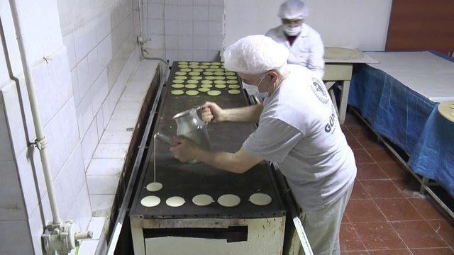 Erzurum’da Ramazan öncesi kadayıfa talep arttı