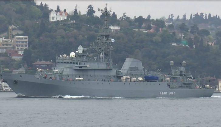 Rus savaş gemileri İstanbul Boğazı'ndan Rus savaş gemileri G4