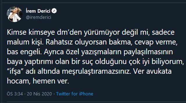 irem-derici-twitter