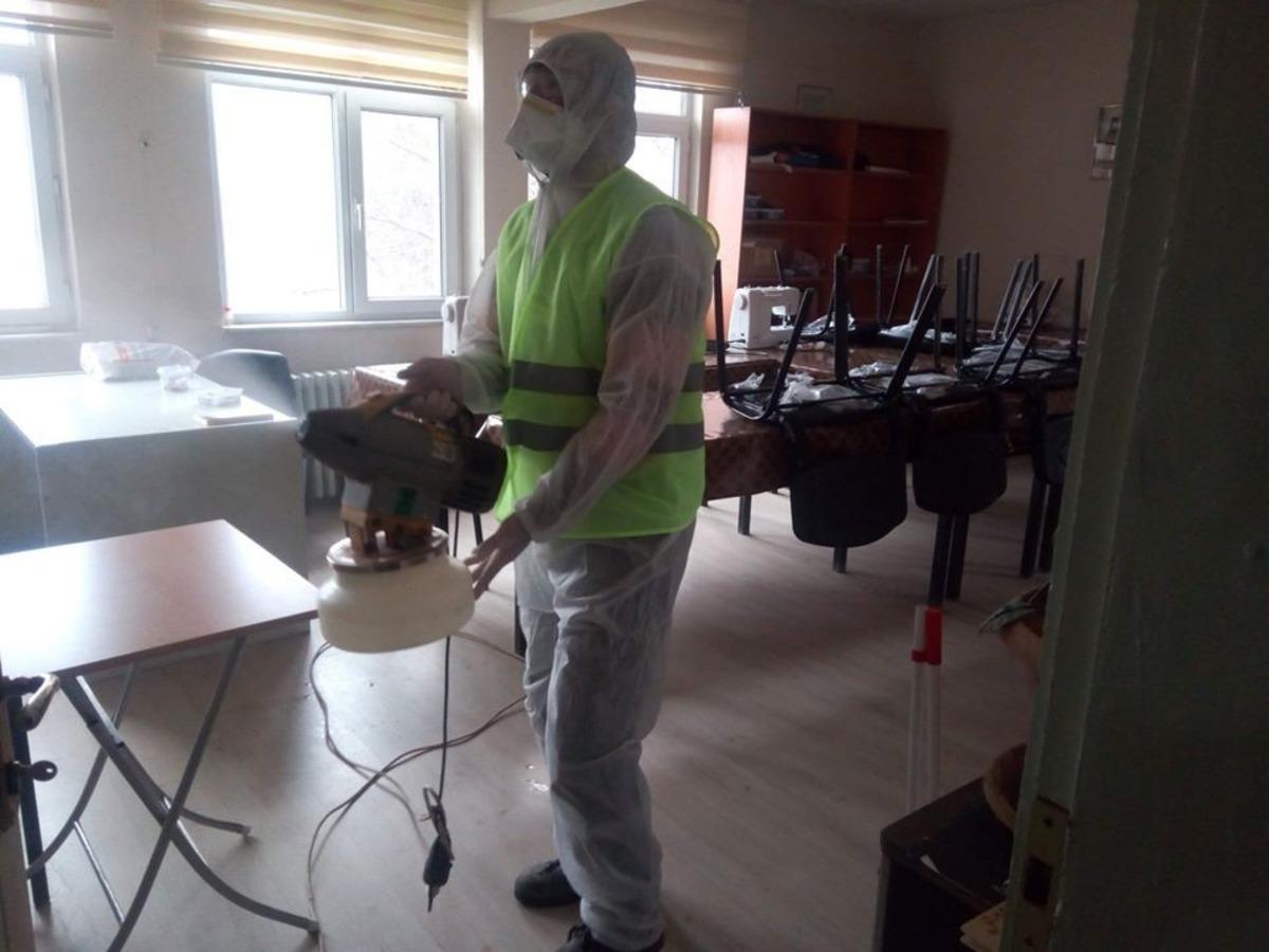 Başkan Başer: "Dezenfekte &ccedil;alışmalarımız aralıksız devam ediyor"