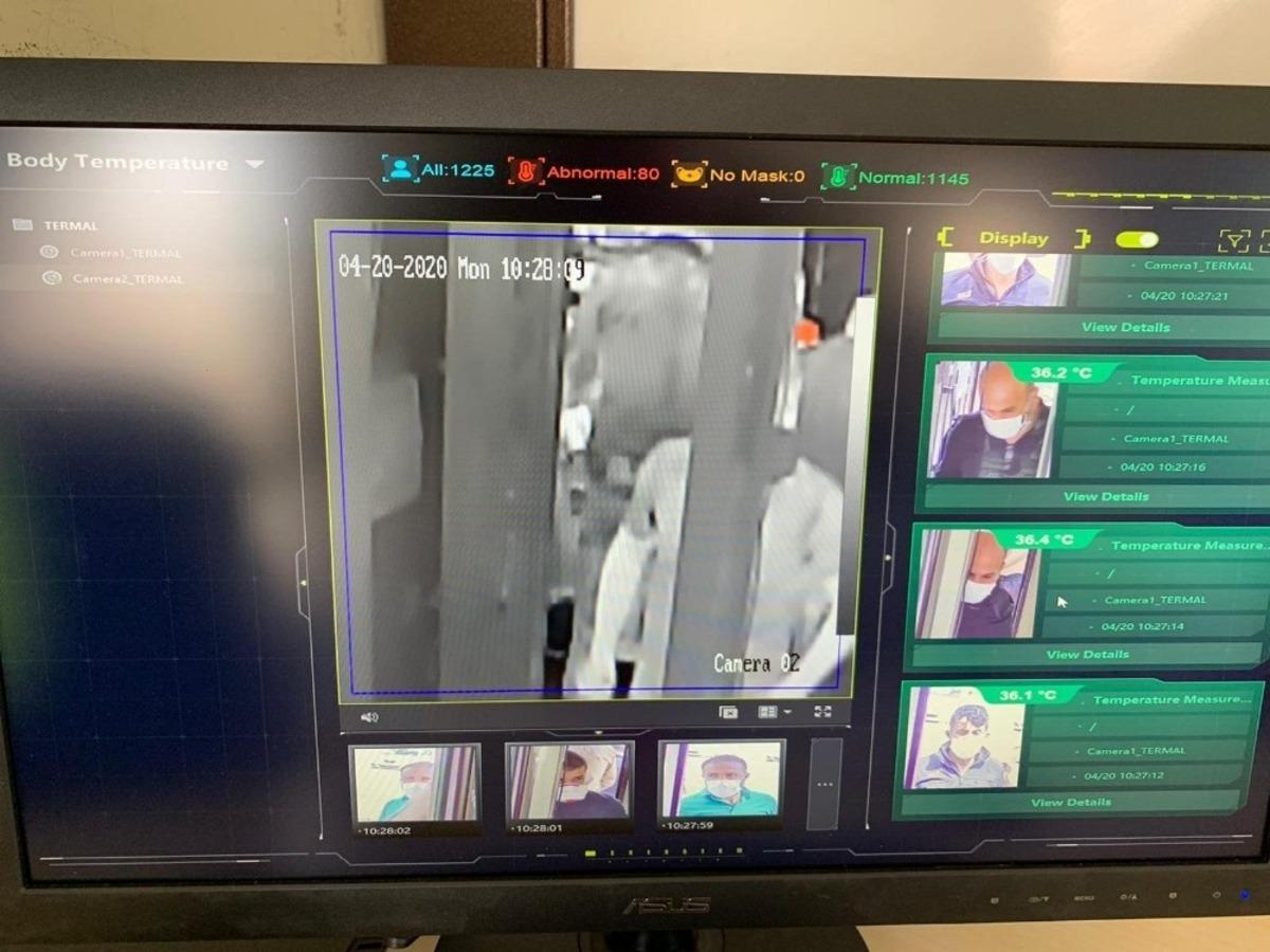 Artuklu Kaymakamlığına termal kamera yerleştirildi