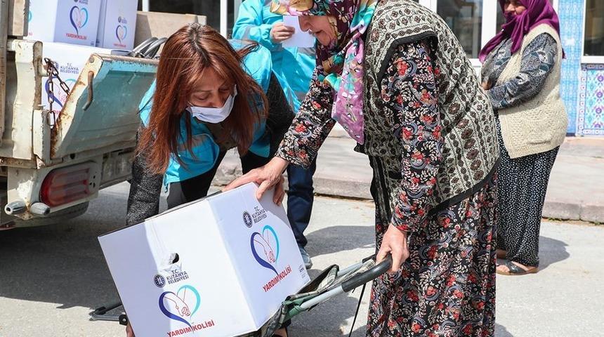 Ramazan yardımı kolilerinin dağıtımına başlandı