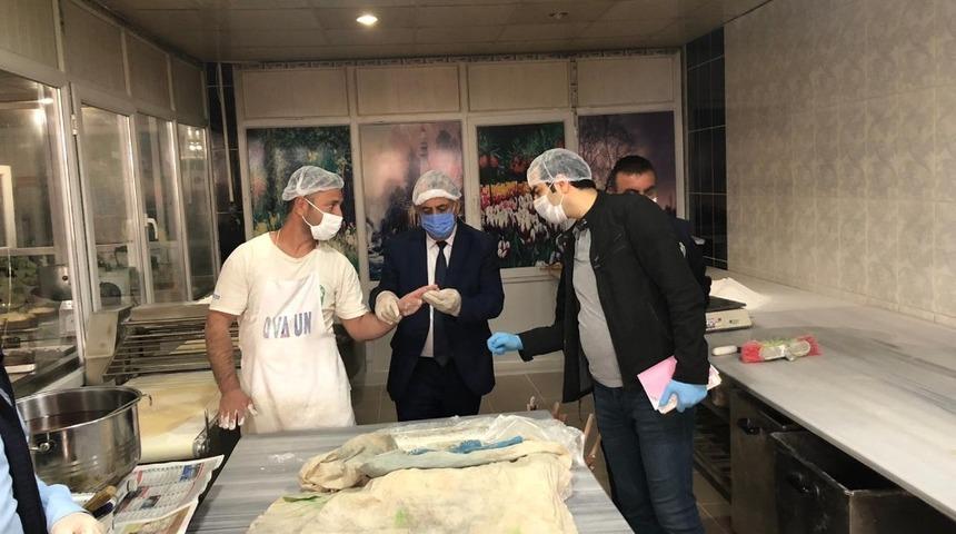 Belediye ekiplerinden korona virüsü denetimi