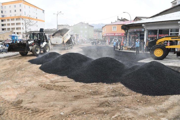 Muş Belediyesinin asfalt çalışmaları sürüyor G4
