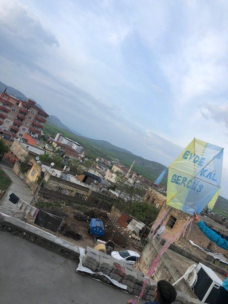 Gercüşlülere uçurtmayla evde kal çağrısı G2