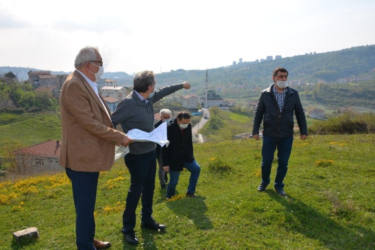Başkan Posbıyık yeni şehir mezarlığını inceledi