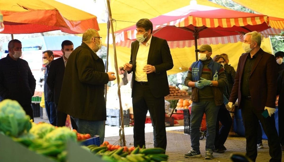 Kartepe&rsquo;de pazar yerlerine yasak d&uuml;zenlemesi