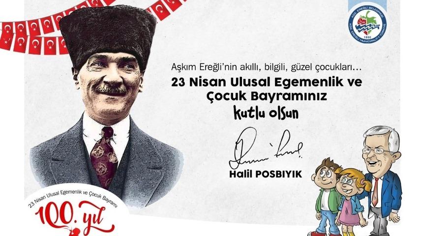 Başkan Posbıyık 23 Nisan Bayramını kutladı