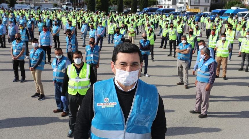 Başkan T&uuml;t&uuml;nc&uuml;&rsquo;den Antalya&rsquo;ya &lsquo;salgın&rsquo; teşekk&uuml;r&uuml;