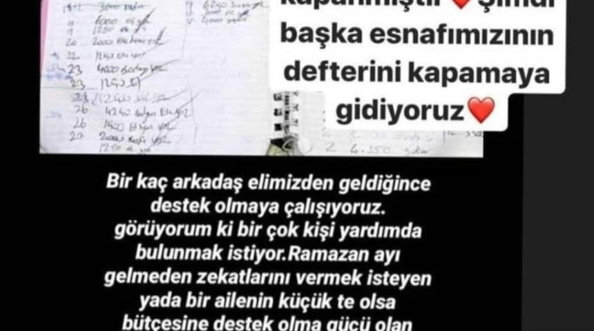 &ldquo;İyilik bulaşıcıdır&rdquo; hareketi veresiye defterlerini kapanıyor