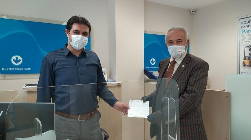 Bu ilçede ki tüm muhtarlar bir aylık maaşlarını bağışladı