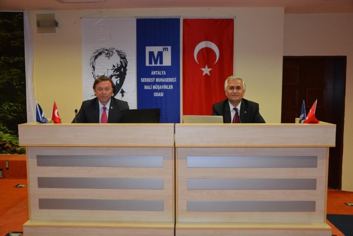 Antalya SMMM Odası Webinar&rsquo;ı canlı yayınla ger&ccedil;ekleştirdi