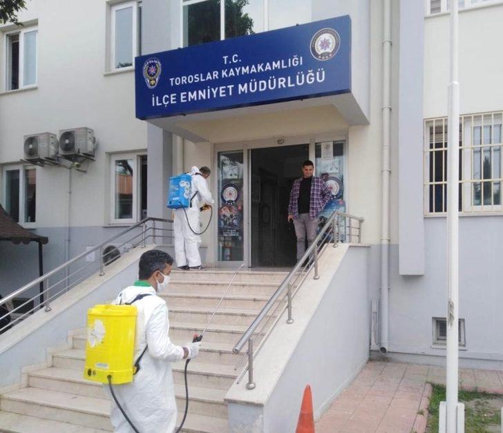 Toroslar’da dezenfekte çalışmaları sürüyor G3