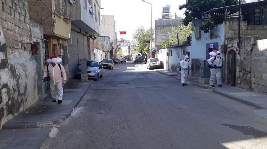 Kilis Belediyesinden korona vir&uuml;s karşı m&uuml;cadele