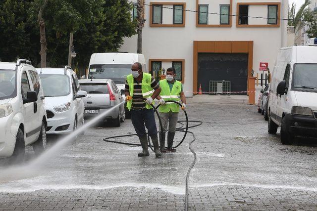 Erdemli’de virüs seferberliği