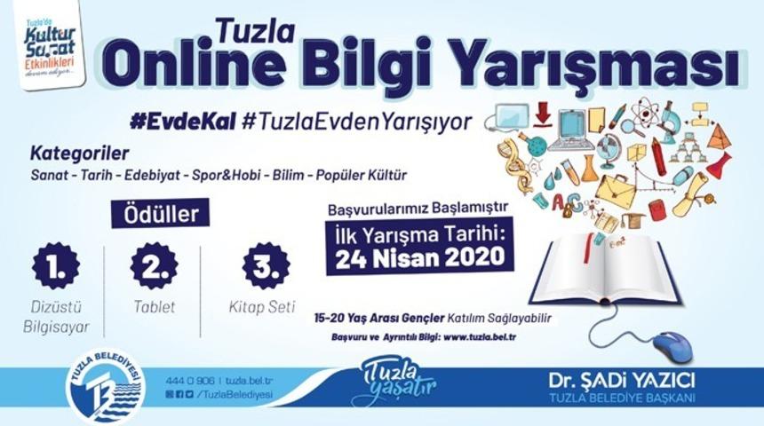 Tuzla&rsquo;da online bilgi yarışması