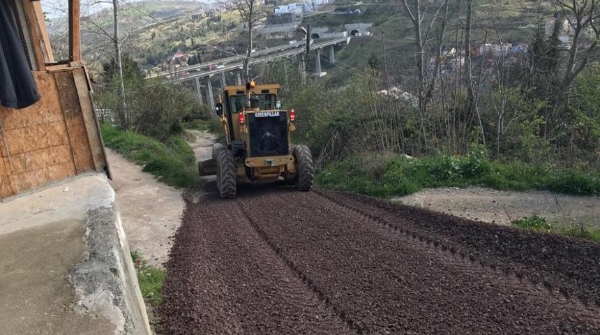 Serdar Mahallesi S&ouml;ğ&uuml;t Sokak yolu kullanıma a&ccedil;ıldı