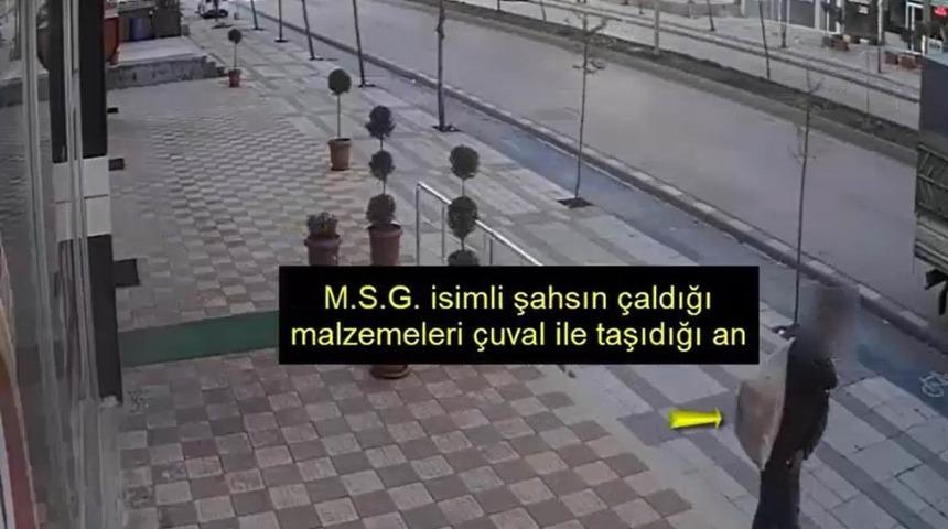 İşyeri hırsızları yakalandı