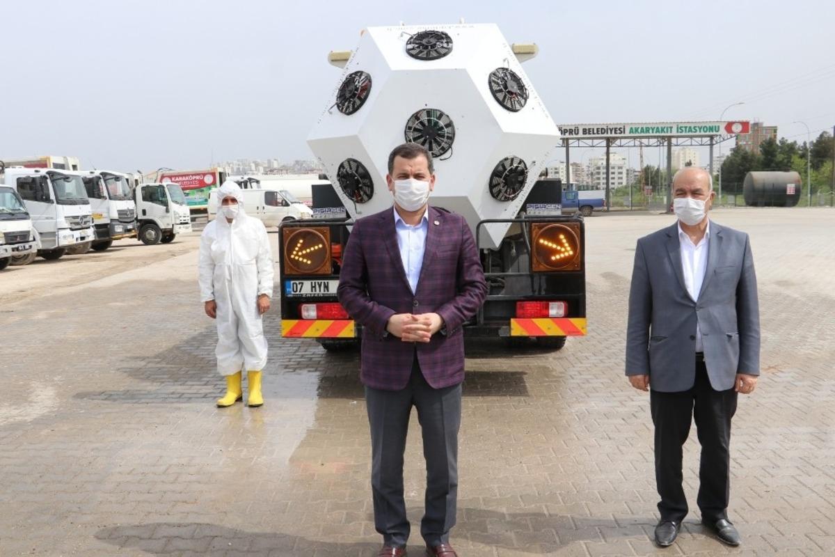 Şanlıurfa&rsquo;da vir&uuml;s&rsquo;e karşı teknoloji kullanımı