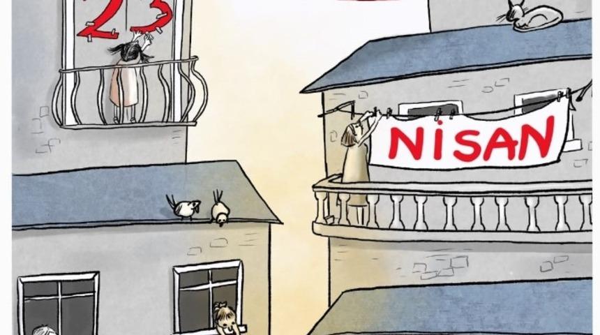 Çeşme 23 Nisan’ı balkonlardan coşkuyla kutlayacak