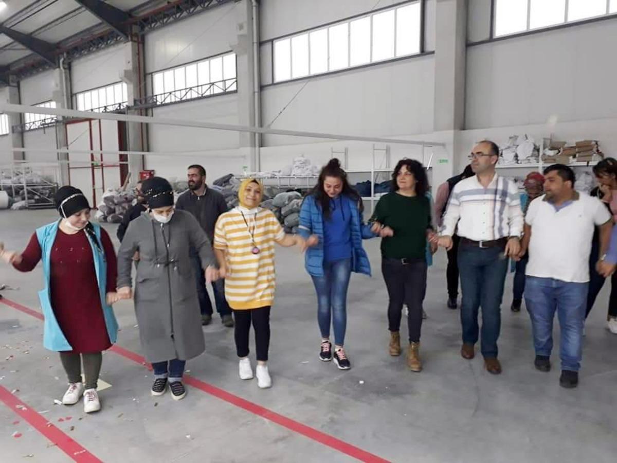 Fabrikadaki halaylı doğum g&uuml;n&uuml; partisine ceza yağdı