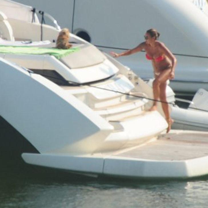 Pınar Altuğ teknede görüntülendi G4